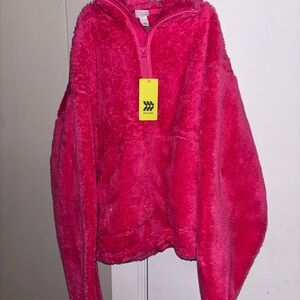 All in Motion Pink Teddy Jacket